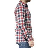 Рубашка мужская (фланель ) м.Ф-139 красно-синяя